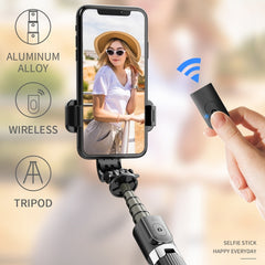 L03 Faltbarer Bluetooth-Selfie-Stick mit Stativ aus Aluminiumlegierung, L03 Weiß, L03 Schwarz