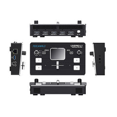 FEELWORLD LIVEPRO L1 Multi-camera Media Live Broadcast 4-Channel Live Production Switcher with 2.0 inch TFT Screen