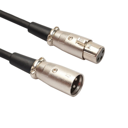 5m  3-Pin XLR Male to XLR Female Microphone Cable, Length: 5m