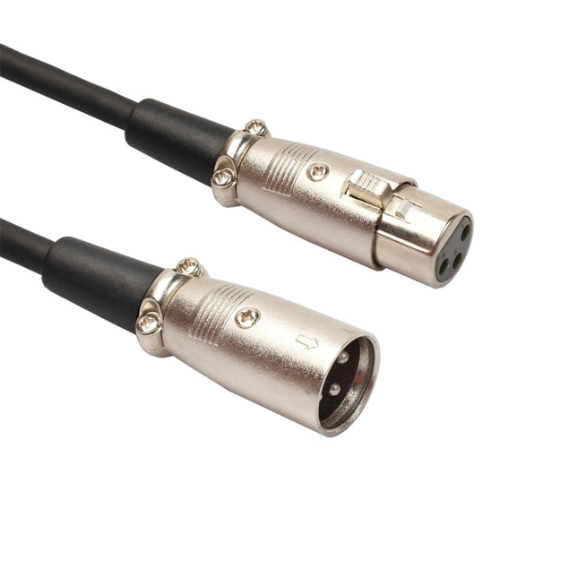5m  3-Pin XLR Male to XLR Female Microphone Cable, Length: 5m