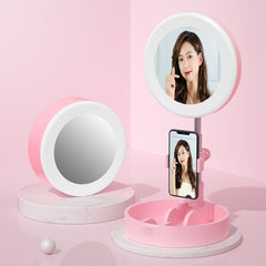 G6 Multi-function Live Broadcast All-in-one Ring Beauty Fill Light Mobile Phone Holder, G6