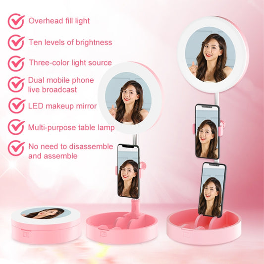 G6 Multi-function Live Broadcast All-in-one Ring Beauty Fill Light Mobile Phone Holder, G6