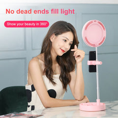 G6 Multi-function Live Broadcast All-in-one Ring Beauty Fill Light Mobile Phone Holder, G6