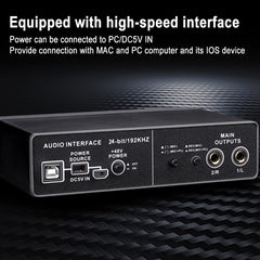 TEYUN Q-22 USB Computer Free Srive Microphone External Sound Card