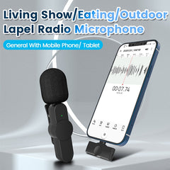 EP033T USB-C / Type-C Interface Lavalier Wireless Radio Microphone, EP033T Type-C