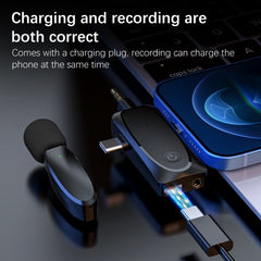 AP003 Mini Smart Noise Reduction Wireless Lavalier Microphone, One by One