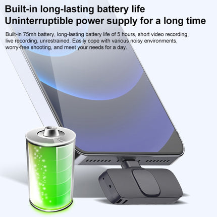 LT07 8 Pin Interface Mini Wireless Lavalier Microphone, 8 Pin 1 To 1