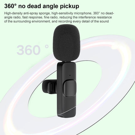 LT07 8 Pin Interface Mini Wireless Lavalier Microphone, 8 Pin 1 To 1