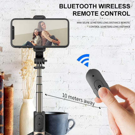 Q03 Bluetooth Remote Control Tripod Selfie Stick Phone Holder, Q03 (Black), Q03 (White)