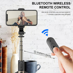 Q03 Bluetooth Remote Control Tripod Selfie Stick Phone Holder, Q03 (Black), Q03 (White)