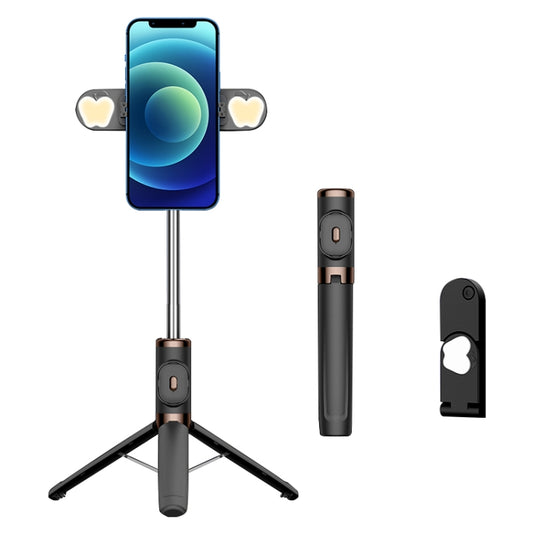 Bluetooth-Fernbedienung, Dual-Fill-Light-Stativ-Selfie-Stick, Dual-Fill-Light (Schwarz), Dual-Fill-Light (Grün), Dual-Fill-Light (Rot), Dual-Fill-Light (Gelb)