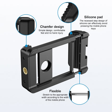 APEXEL F001 Multifunctional Handheld Stabilizer Rig Mount Lens Phone Clip