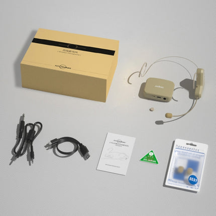 ASiNG  WM03 2.4G Wireless Microphone Headset Microphone Bluetooth Speaker Kit