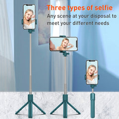 R1 Multifunctional Bluetooth Tripod Selfie Stick