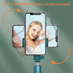 R1 Multifunctional Bluetooth Tripod Selfie Stick