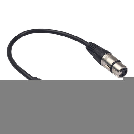TC210KF183 3.5mm Male to XLR Female Audio Cable, Length: 0.3m, 3.5mm Male to XLR Female