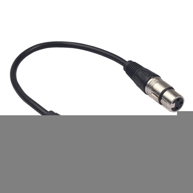 TC210KF183 3.5mm Male to XLR Female Audio Cable, Length: 0.3m, 3.5mm Male to XLR Female