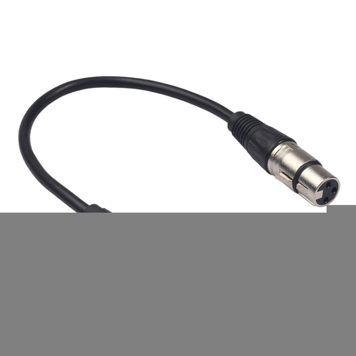 TC210KF183 3.5mm Male to XLR Female Audio Cable, Length: 0.3m, 3.5mm Male to XLR Female