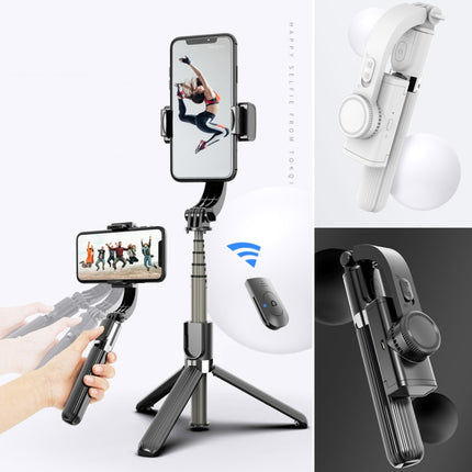 L08 Adjustable Gimbal Stabilize Bluetooth Self-timer Pole Tripod Selfie Stick
