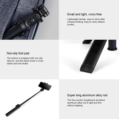 Original Xiaomi Mijia XMZPGO5YM Zoom Faltbares ausziehbares Einbeinstativ Bluetooth Stativ Selfie Stick