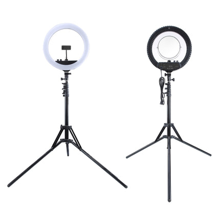 MANTOO RL-18 II 100-240V 55W 18 inch Two-color Dimmable Ring Fill Light with Tripod