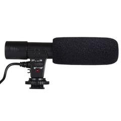 MIC-02 30-18000Hz Rate Sound Clear Stereo Microphone for Smartphone, Cable Length: 28cm