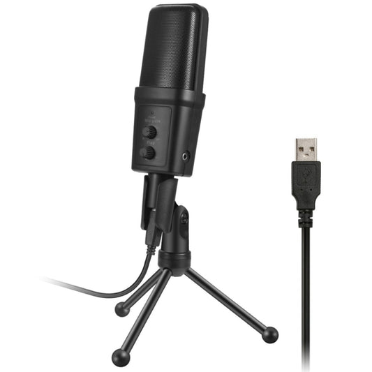 Micrófono de condensador profesional para grabación de sonido Yanmai SF-970 con soporte para trípode y cable USB, longitud del cable: 1,8 m