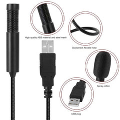 Yanmai SF-558 Mini Professional USB Studio Stereo Condenser Recording Microphone, Cable Length: 15cm