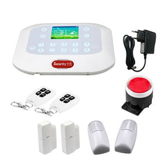 DY-GSM50A 8 in 1 Kit  315MHz / 433MHz Wireless GSM/PSTN Intelligent Anti-Burglar Alarm System, Touch Panel LCD Screen, DY-GSM50A