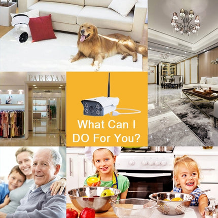 J-01100 1.0MP Smart Wireless Wifi IP Camera, Support Motion Detection & Infrared Night Vision & TF Card(64GB Max)