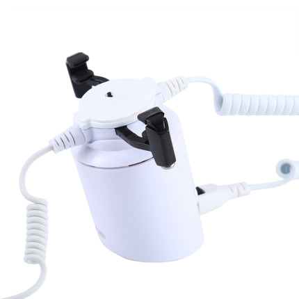 Cylindrical Display Stand Security System Burglar Alarm / Anti-theft Alarm Display Holder  with Infrared Remote Control for Mobile Phones with Type-C / USB-C Port