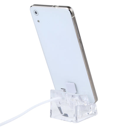 Mult-Port Security HUB + Mobile Phone Anti-theft Alarm Display Stand with Remote Control for Mobile Phones with Micro-USB Port