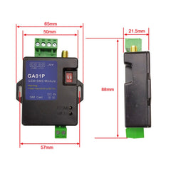 GA01P Mini Smart Power-off GSM SMS Phone Alarm Module, GA01P