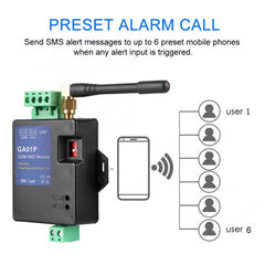 GA01P Mini Smart Power-off GSM SMS Phone Alarm Module, GA01P