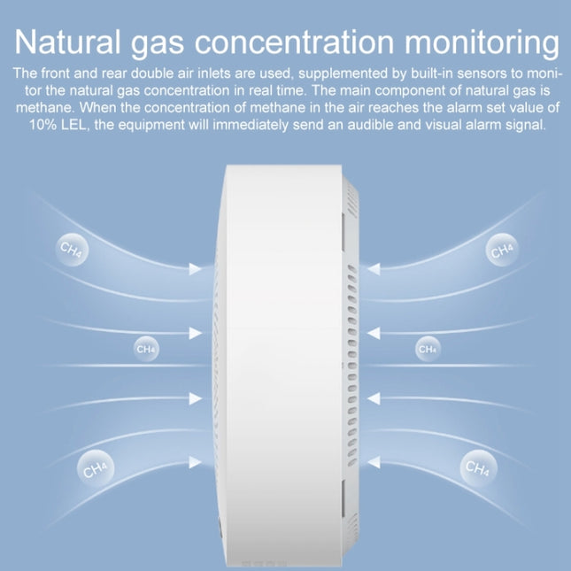 Original Xiaomi Smart Home Gas Alarm Sensor Detector, US Plug