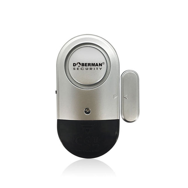 DOBERMAN SE-0701 Oval Household Anti-theft Door and Window Magnetic Spring Sensor Super Loud Simple Alarm, SE-0701