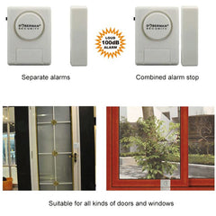 DOBERMAN SE-0119 Household Anti-theft Wireless Remote Control Door Magnetic Sensor Alarm, SE-0119