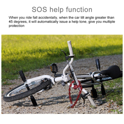 KS-SF22R IP55 Waterproof Wireless 113dB Vibration Burglar Sensor Alarm with Remote Control for Vehicle / Bicycle / Electric Bicycle