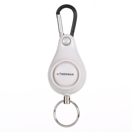 DOBERMAN Key-chain Personal Security Alarm Pull Ring Triggered Anti-attack Safety Emergency Alarm