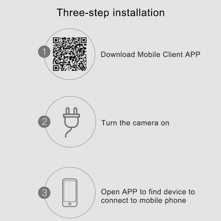 WLSES GC60 720P Wireless Surveillance Camera Baby Monitor, EU Plug