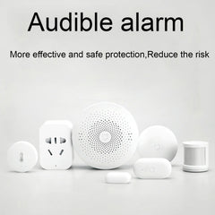 Original Xiaomi Mijia Honeywell Smart Fire Alarm Smoke Detector Alarm, Work with Multifunctional Gateway (CA1001) Mihome APP Control, APP Control