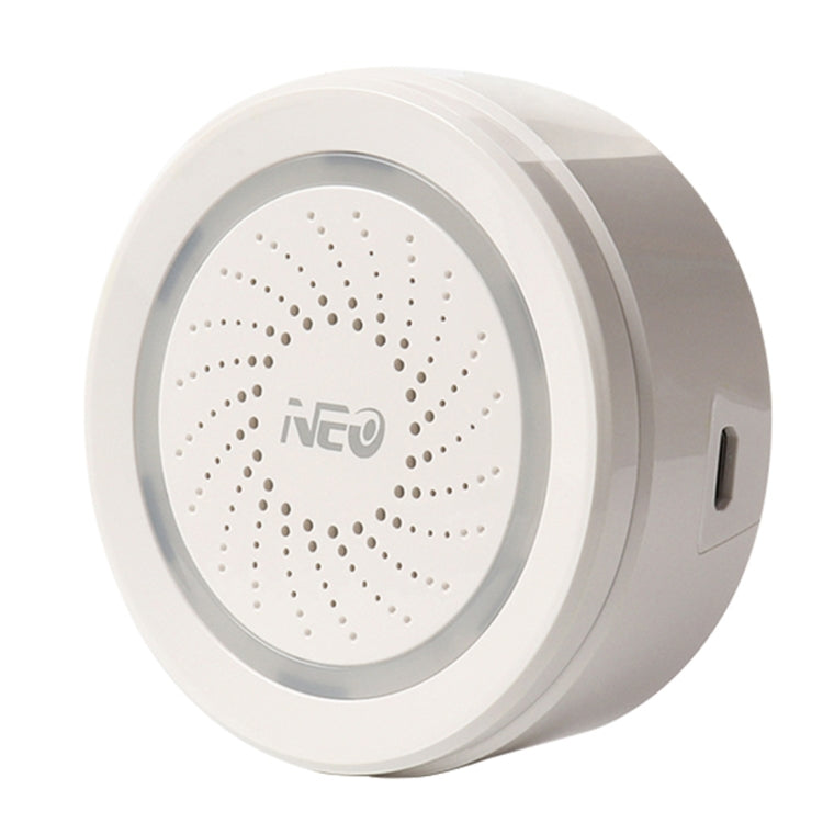 NEO NAS-AB02W WiFi USB Siren Alarm Sensor for Home Alarms Security, AB02W