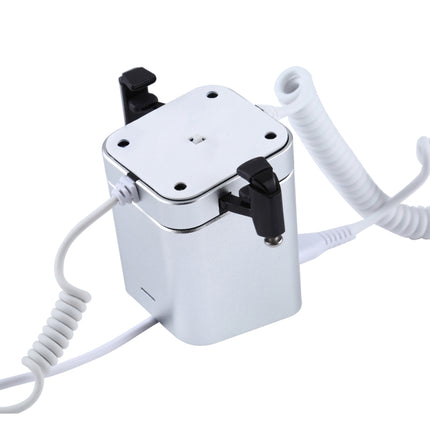 Aluminum Shell Square-column Anti-theft Alarm Stand Security System Burglar Alarm / Anti-theft Alarm Display Holder for Mobile Phones with Type-C / USB-C Port