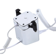 Aluminum Shell Square-column Anti-theft Alarm Stand Security System Burglar Alarm / Anti-theft Alarm Display Holder for Mobile Phones with Type-C / USB-C Port