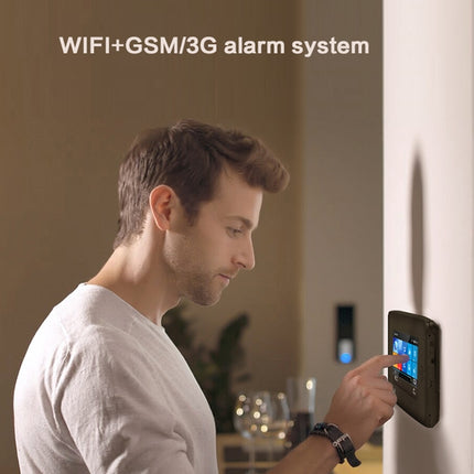 PG-106-GSM GSM/GPRS + WiFi Intelligent Alarm System with Touch Screen & RFID Function, PG-106-GSM