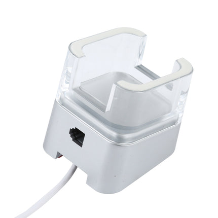 Mobile Phone Anti-theft Alarm Display Stand with Remote Control for iPhone & iPod with 8-Pin Port, 8 Pin Cable
