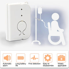 Infusion Reminder Alarm Sensor Monitor Hospital Security Nurse Patients Injection Safety Care Tool, HH-SY101