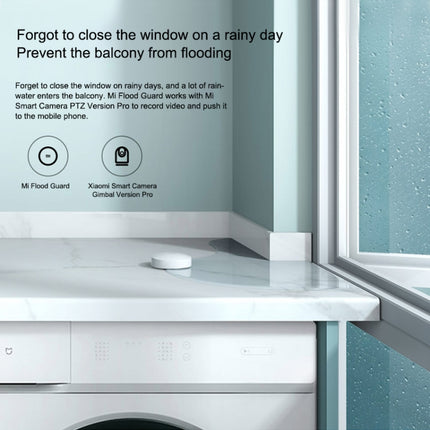 Original Xiaomi Wireless Bluetooth Flood Guard Intelligently Detects Water Leakage Xiaoai Speaker Linkage App to Remotely Remind Smart Home, need to be used with CA1001