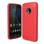 For Moto G5 Plus / Red