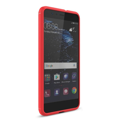 For Huawei P10 Lite Brushed Carbon Fiber Texture Shockproof TPU Protective Cover Case , Huawei P10 Lite